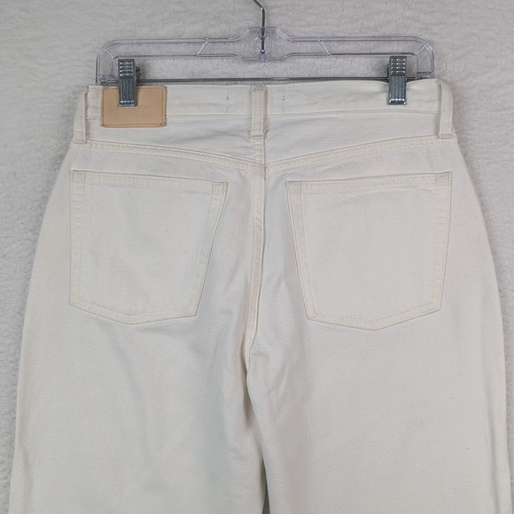 Everlane The Super-Soft Relaxed Jean Size 28 Bone Straight Leg - Picture 9 of 11